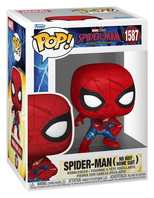 Spider-Man: Brand New Day POP! Vinyl Figur Spider-Man (No Way Home Suit) (Brand New Day) 9 cm
