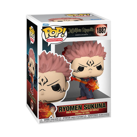 Jujutsu Kaisen POP! Animation Vinyl Figuren Sukuna (Fire Arrow) 9 cm