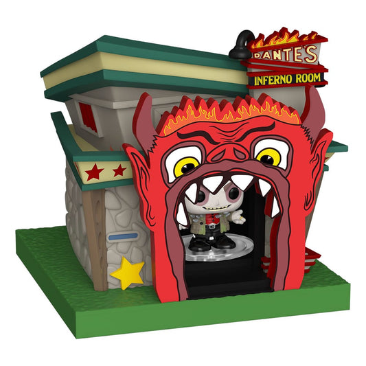 Beetlejuice Bitty POP! Towns Vinyl Figur Beetlejuice and Dante's Inferno Room