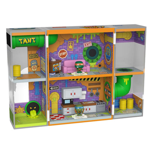 Teenage Mutant Ninja Turtles Bitty POP! Funko Bitty Box Display mit 2 Vinyl Figuren Sewer Lair