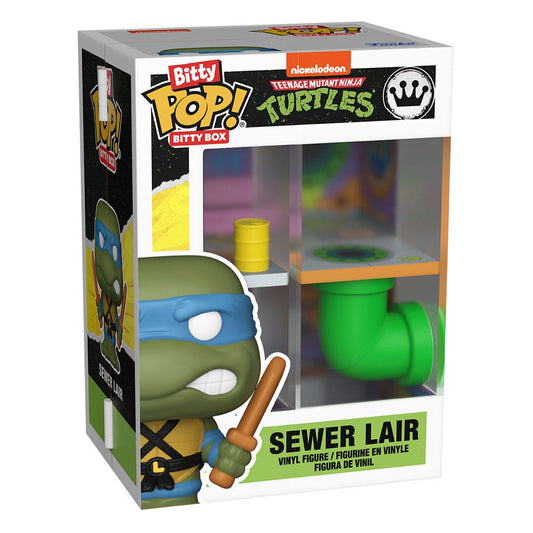 Teenage Mutant Ninja Turtles Bitty POP! Funko Bitty Box Display mit 2 Vinyl Figuren Sewer Lair