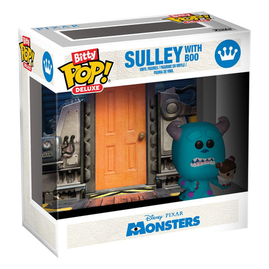 Monster AG POP! Deluxe Vinyl Figuren Sulley with Bo Display (12) 2,5 cm