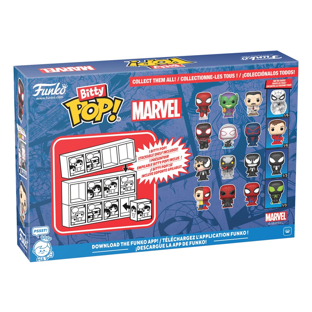 Spider-Man Bitty POP! Vinyl Figuren 4er-Pack Series 1 2 cm