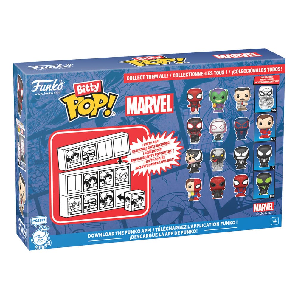 Spider-Man Bitty POP! Vinyl Figuren 4er-Pack Series 2 2 cm