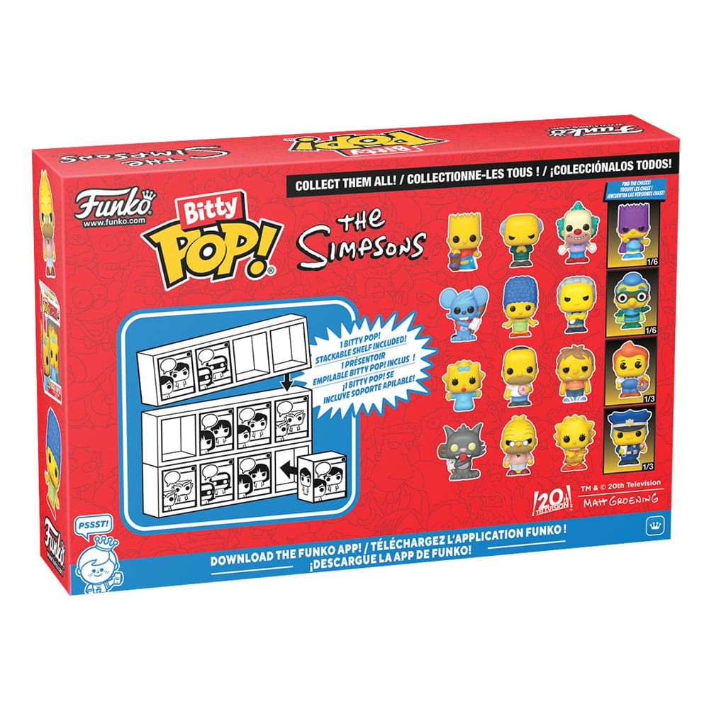 Die Simpsons Bitty POP! Vinyl Figuren 4er-Pack Series 1 2 cm