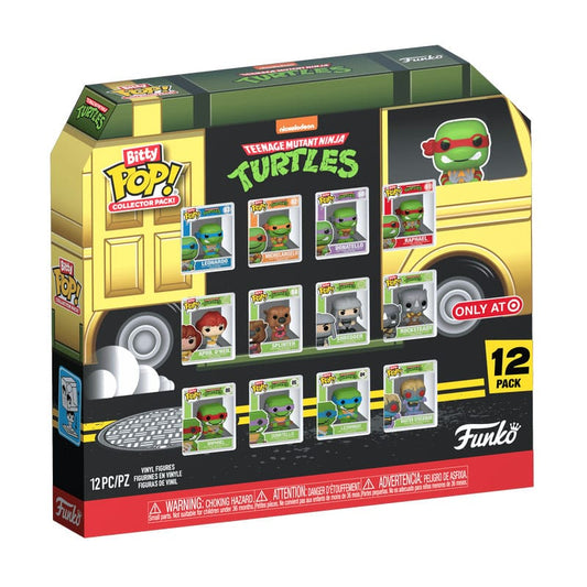 Tenage Mutant Ninja Turtles Bitty POP! Vinyl Figuren 12-Pack 2,5 cm