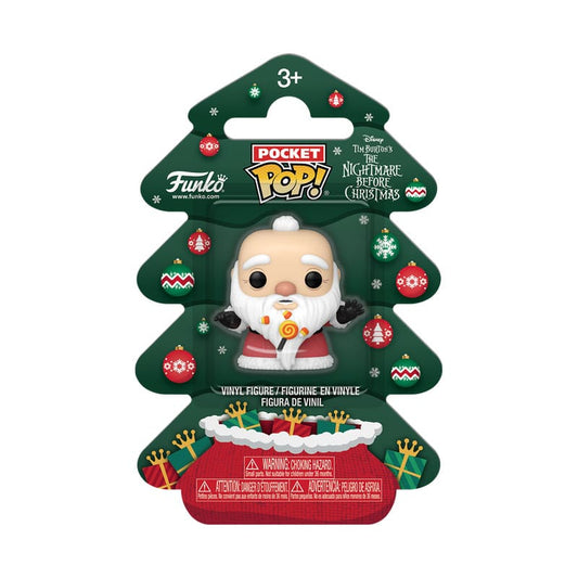 Nightmare before Christmas Holiday 2025 Pocket POP! Vinyl Schlüsselanhänger SandyCLS Tree Holiday Box 4 cm