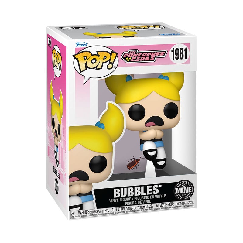 Meme POP! Animation Vinyl Figur Bubbles 9 cm