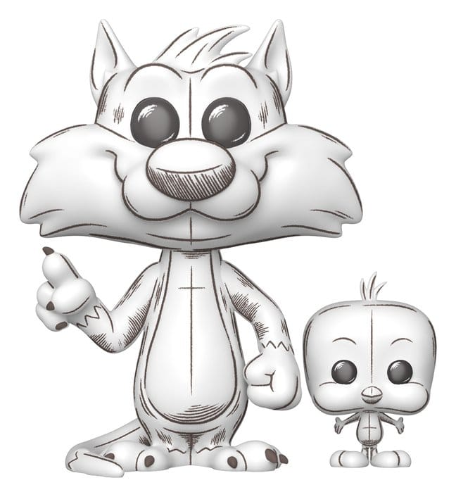 Looney Tunes POP!&Buddy Animation Vinyl Figur Sylvester&Tweety 9 cm