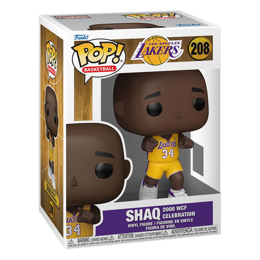NBA Legends POP! Sports Vinyl Figur Lakers- Shaq('00 WCF Celebration) 9 cm