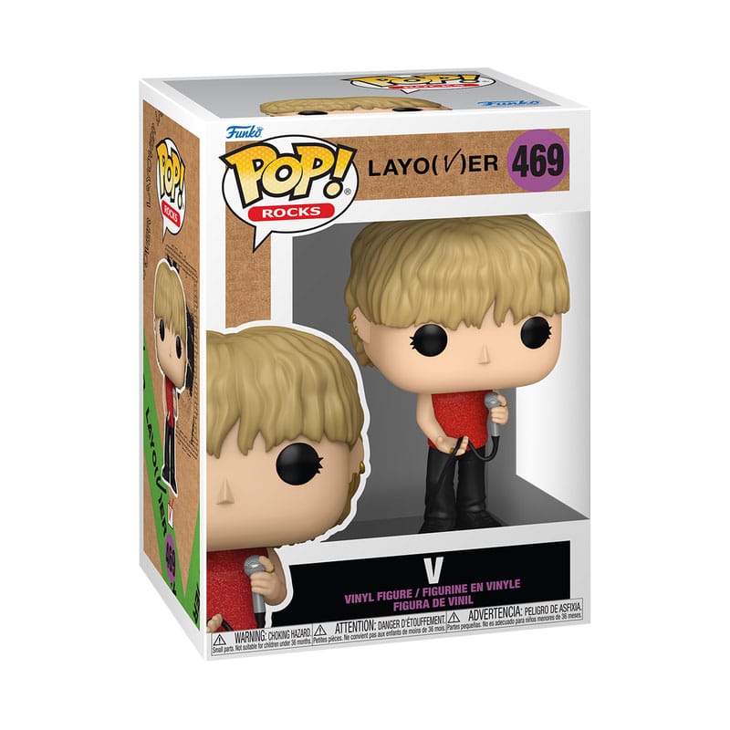 BTS Solo POP! Rocks Vinyl Figur V (Love Me Again) 9 cm