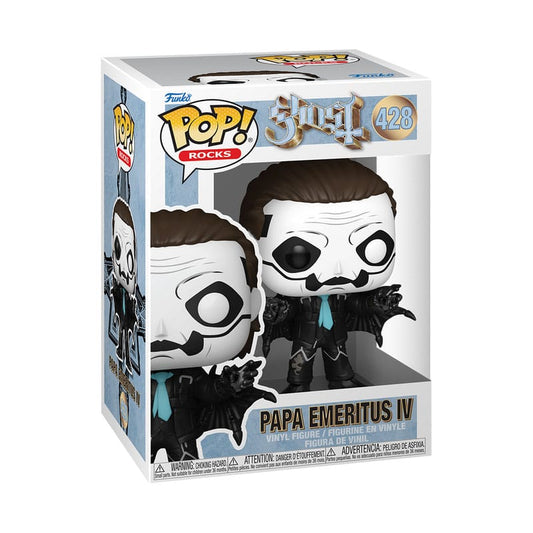 Ghost Band POP! Rocks Vinyl Figur Papa Emeritus IV (Bat Outfit) (Glitter) 9 cm