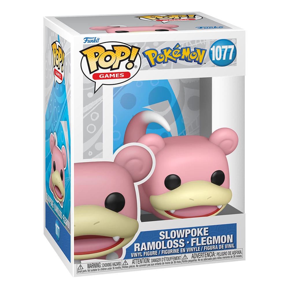 Pokemon POP! Games Vinyl Figur Slowpoke 9 cm
