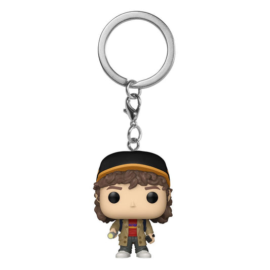 Stranger Things POP! Vinyl Schlüsselanhänger 4 cm Dustin Henderson Display (12)