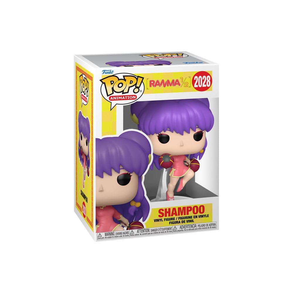 Ranma 1/2 POP! Animation Vinyl Figur Shampoo w/CH 9 cm Sortiment (6)