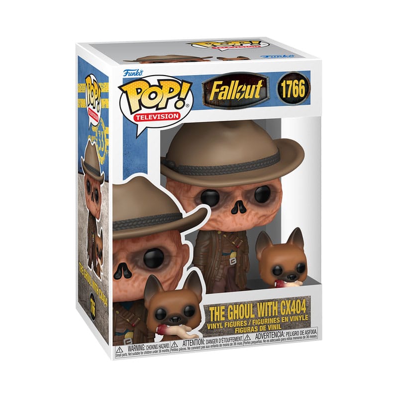 Fallout POP!&Buddy TV Vinyl Figur Ghoul&CX404 9 cm