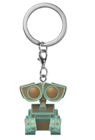 Wall-E POP! Vinyl Schlüsselanhänger 4 cm Wall-E (Patina) Display (12)