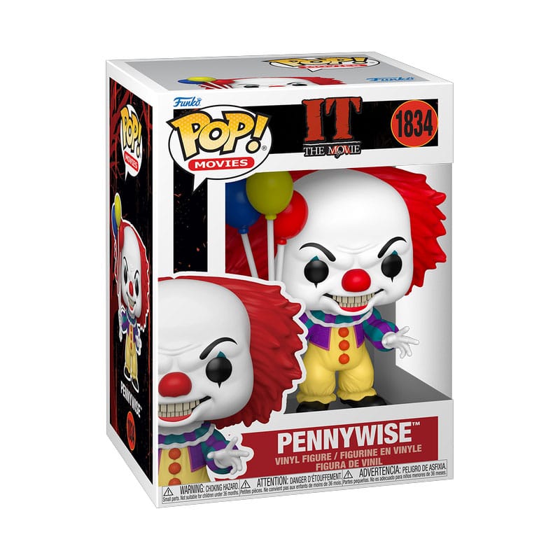 Stephen Kings Es (1990) POP! Movies Vinyl Figur Pennywise 9 cm