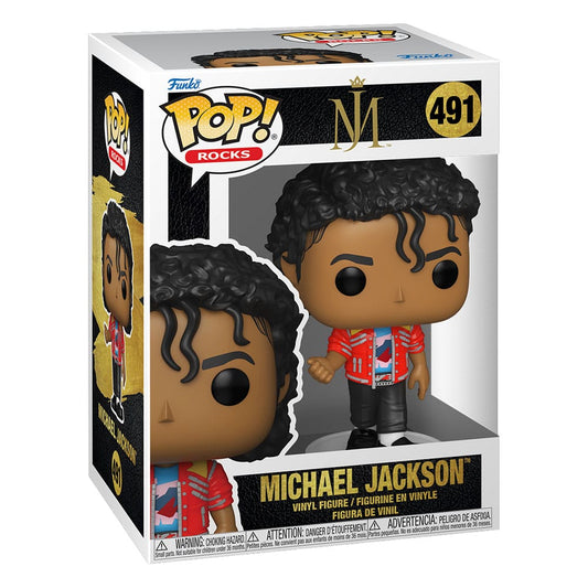 Michael Jackson POP! Rocks Vinyl Figur Beat It 9 cm