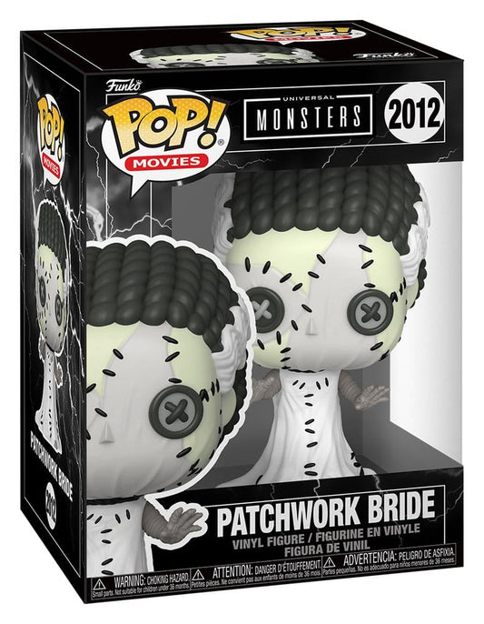 Universal Monsters Patchwork POP! Movies Vinyl Figur Bride of Frankenstein 9 cm
