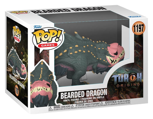 Turok POP! Games Vinyl Figur Bearded Dragon 9 cm