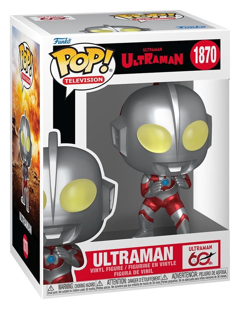 Ultraman POP! Heroes Vinyl Figur Ultraman (Metallic) 9 cm