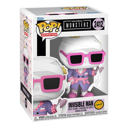 Universal Monsters POP! Animation Vinyl Figuren Invisible Man with Chase 9 cm Sortiment (6)