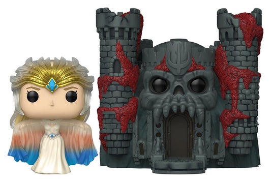 Masters of the Universe (2026) POP! Town Vinyl Figur Sorceress w/Castle Grayskull 9 cm
