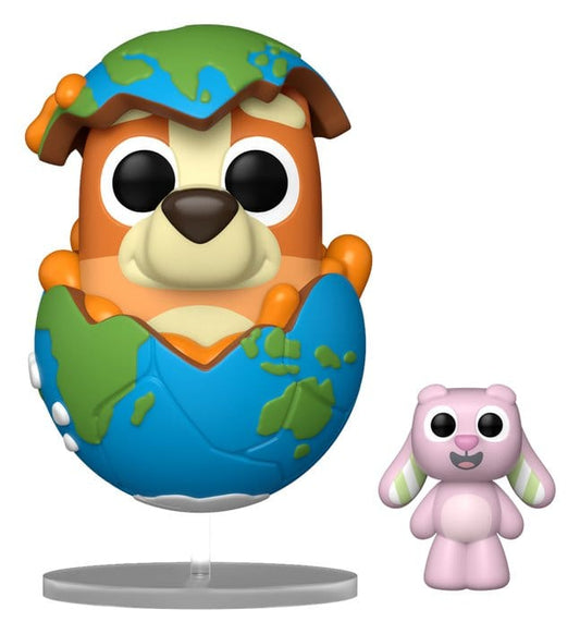 Bluey POP! & Buddy Vinyl Figur Sleepytime Bingo with Floppy Bunny 9 cm