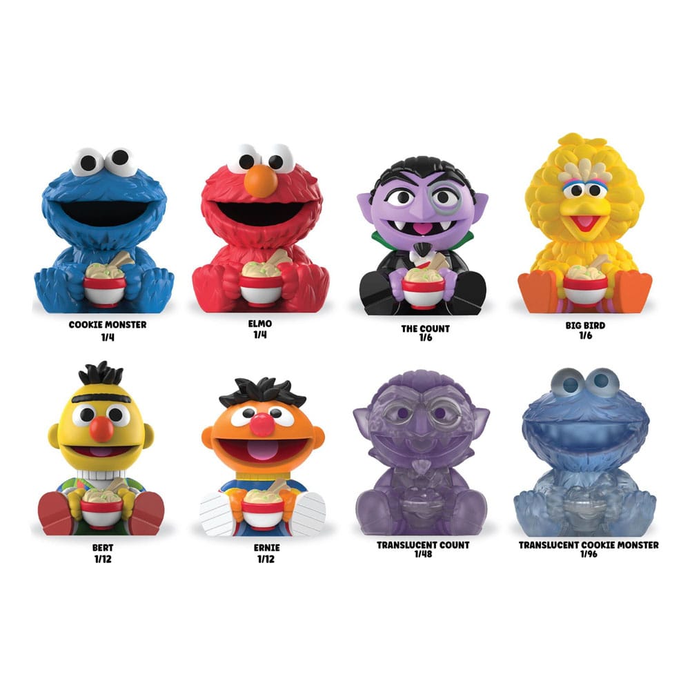Sesamstraße Rokimoto Cup of Fun Blind Box Figuren 10 cm Wave 1 Display (12)