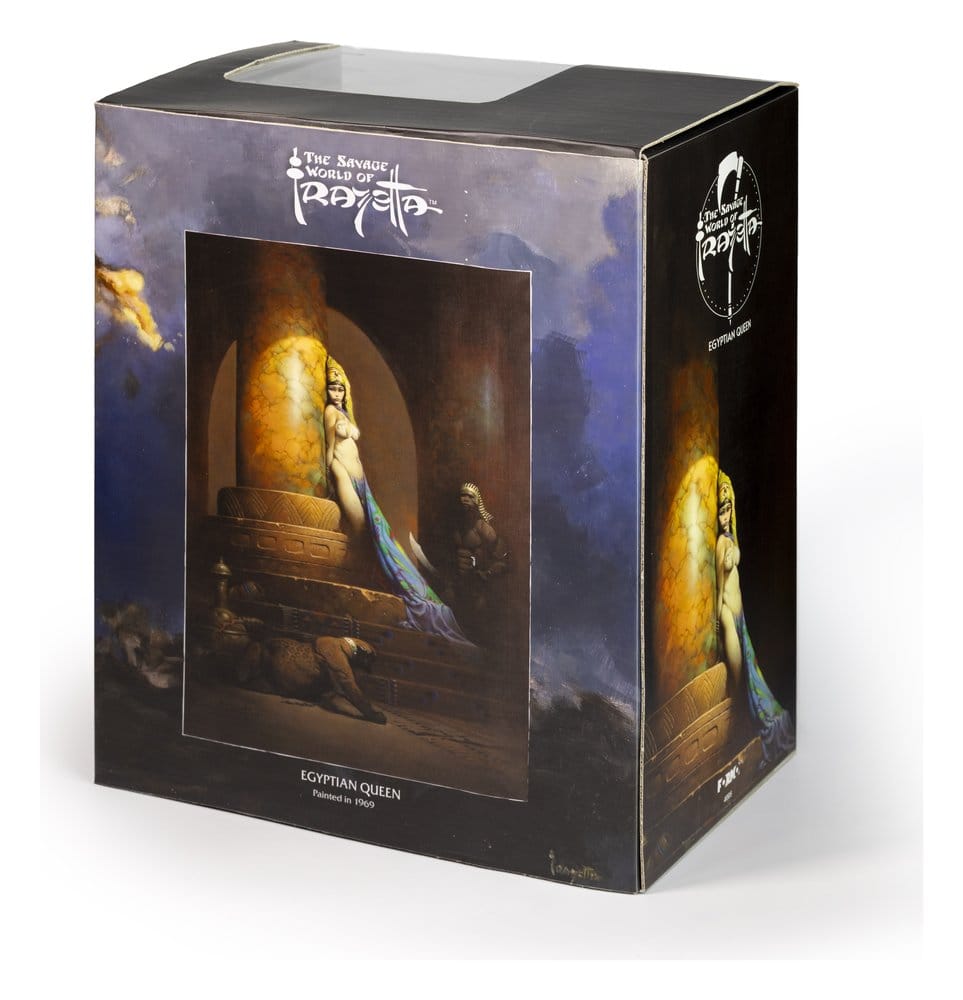 The Savage World of Frazetta Actionfiguren-Set Egyptian Queen & The Guard (Museum Edition) 14 cm