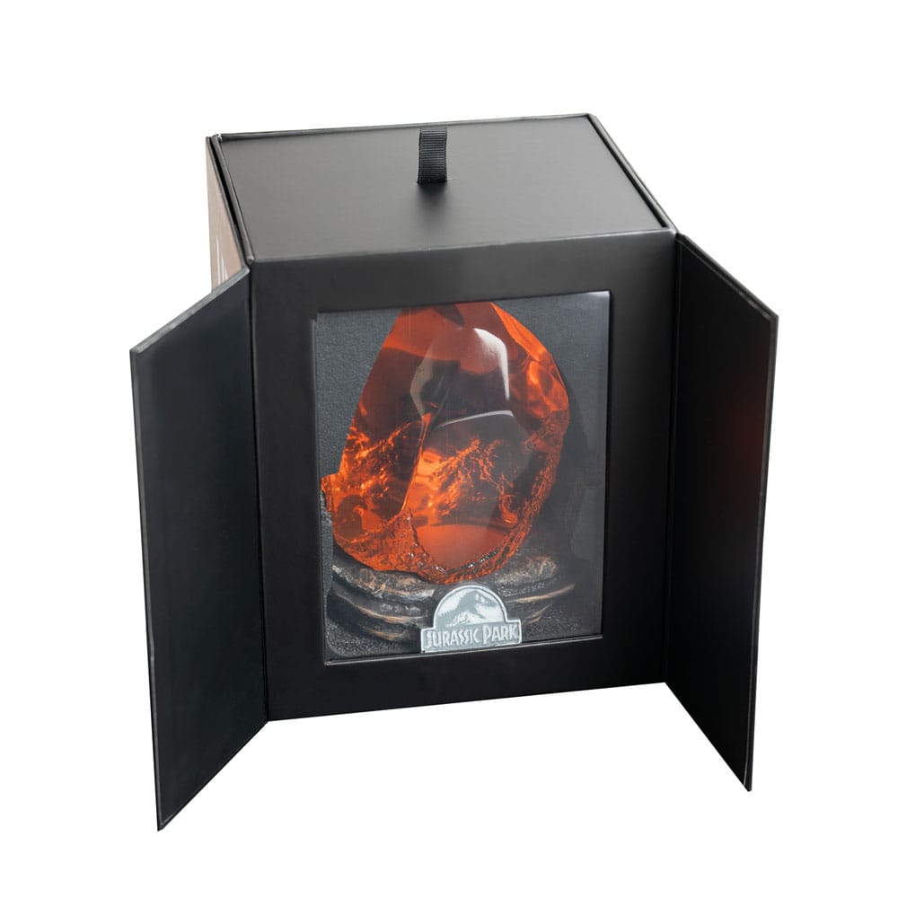 Jurassic Park Lampe mit USB-C Amber