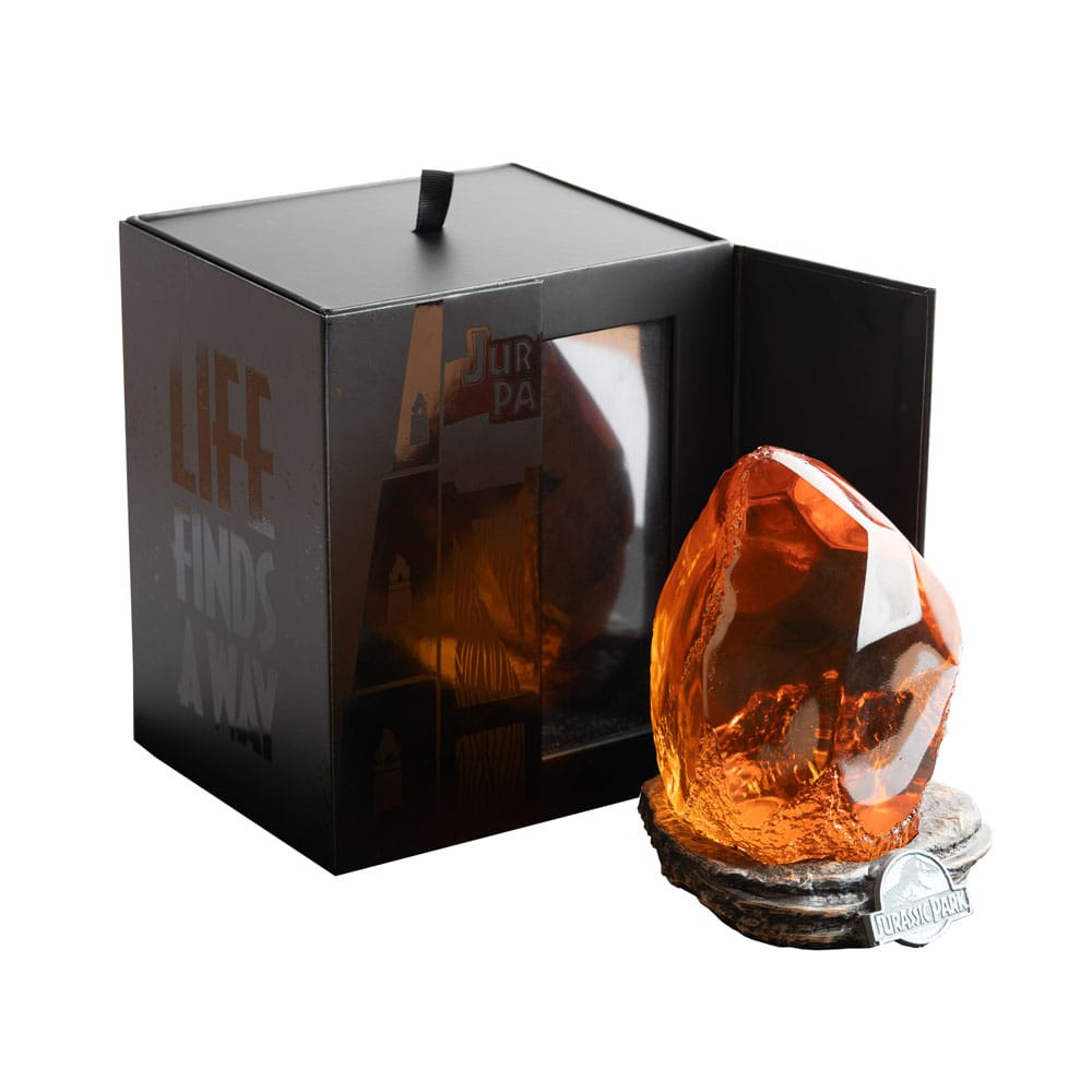 Jurassic Park Lampe mit USB-C Amber