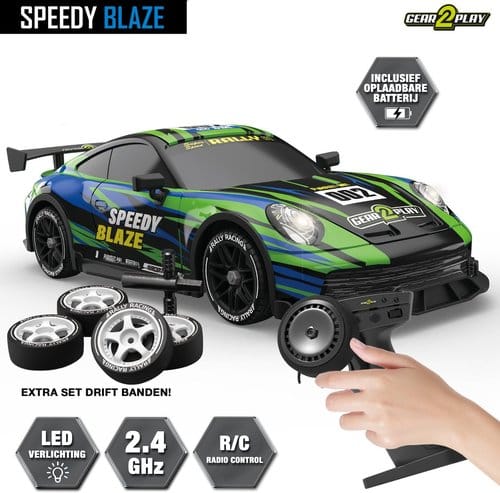 Gear2Play Funkgesteuertes RC Fahrzeug Speedy Blaze