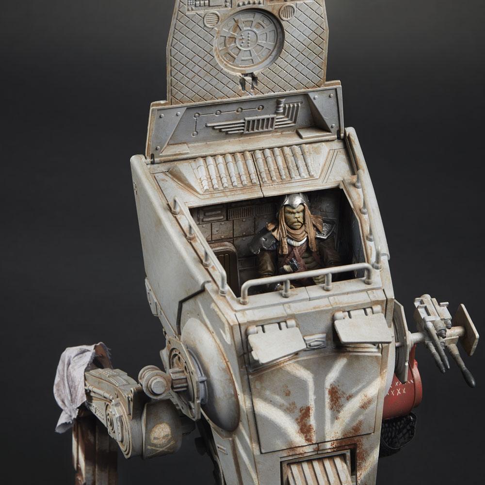 Star Wars The Mandalorian Vintage Collection Fahrzeug AT-ST Raider & Klatooinian