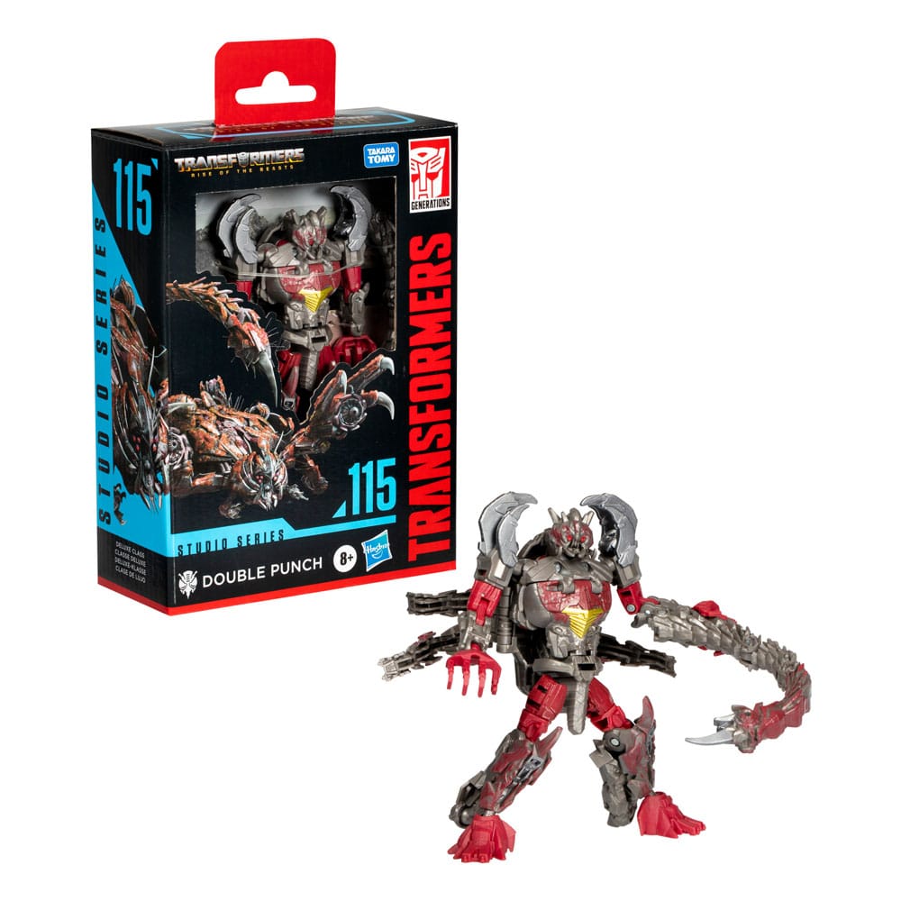 Transformers: Aufstieg der Bestien Generations Studio Series Deluxe Class Actionfigur Double Punch 11 cm