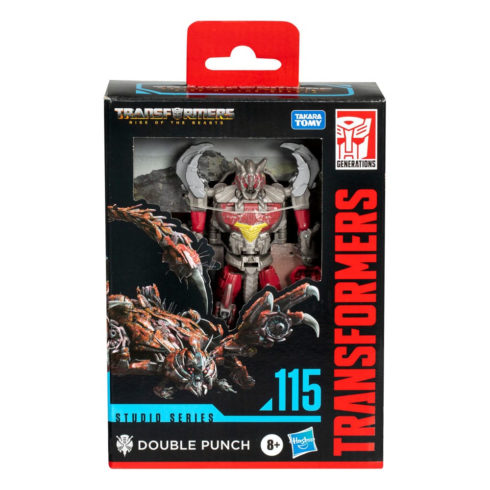 Transformers: Aufstieg der Bestien Generations Studio Series Deluxe Class Actionfigur Double Punch 11 cm