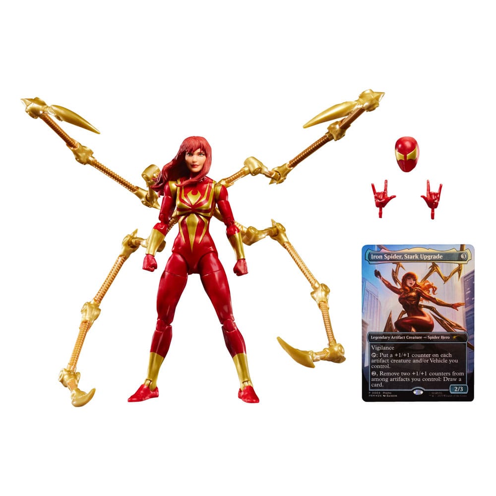 Marvel Legends Magic: The Gathering Actionfigur Mary Jane Watson (Iron Spider) (plus exklusive Foil-Karte) 15 cm