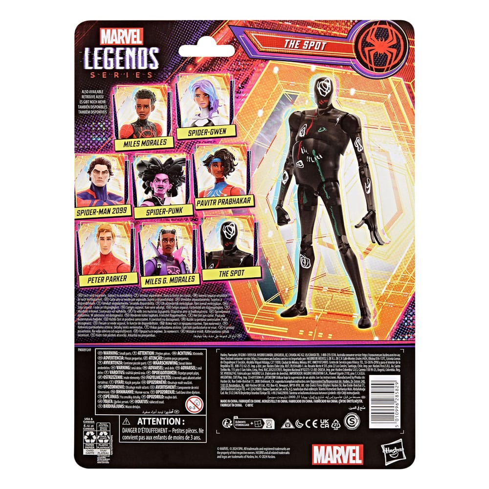Spider-Man: Across the Spider-Verse Marvel Legends Actionfigur The Spot 15 cm