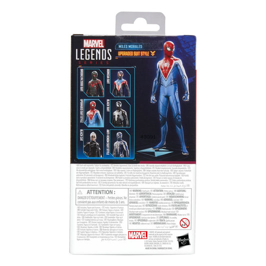 Spider-Man 2 Marvel Legends Gamerverse Actionfigur Miles Morales (Upgraded Suit Style) 15 cm