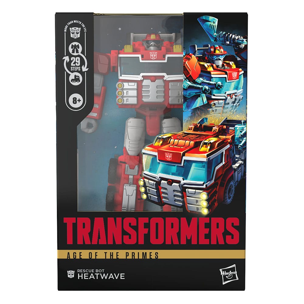 Transformers Age of the Primes Voyager Class Actionfigur Rescue Bot Heatwave 18 cm