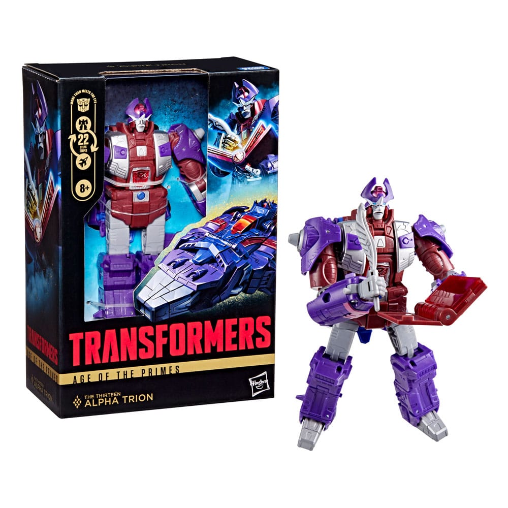 Transformers Age of the Primes Voyager Class Actionfigur The Thirteen: Alpha Trion 18 cm