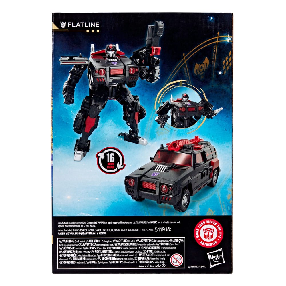Transformers Age of the Primes Voyager Class Actionfigur Flatline 18 cm