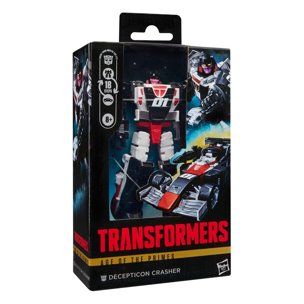 Transformers Age of the Primes Deluxe Class Actionfigur Decepticon Crasher 14 cm