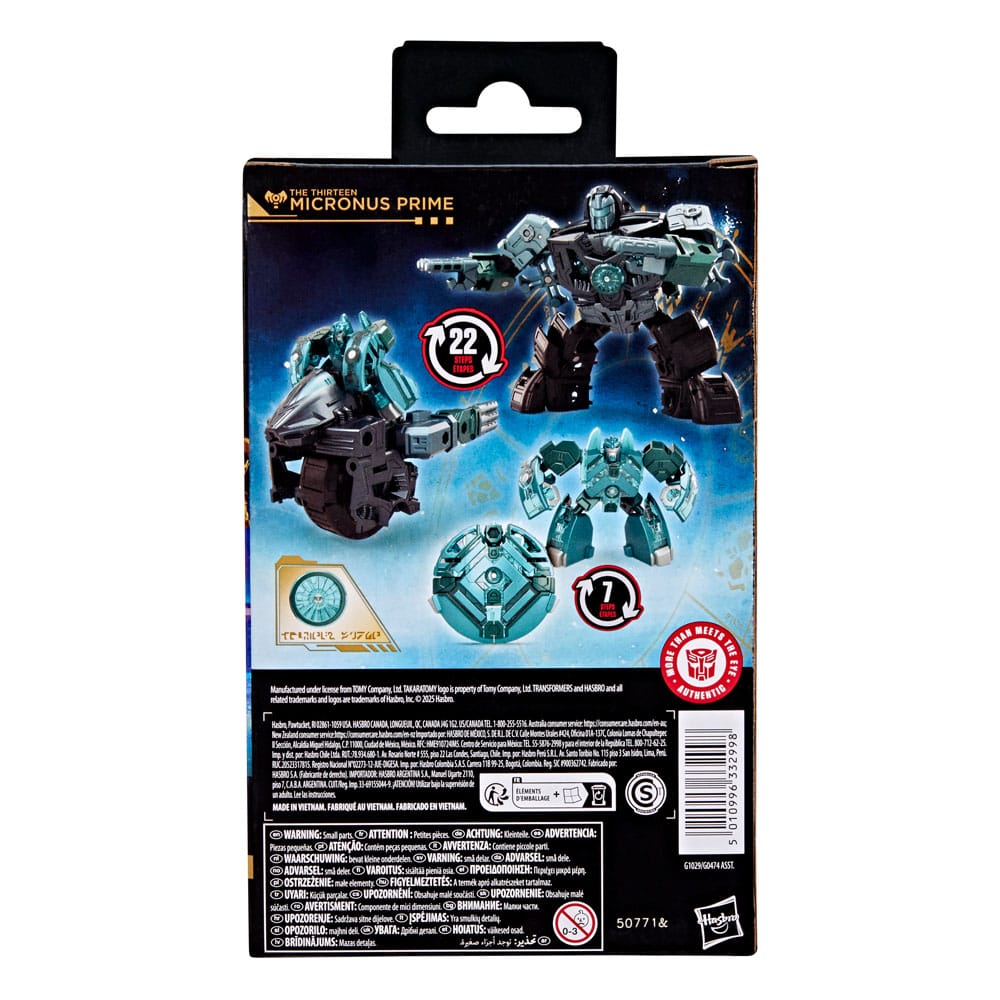 Transformers Age of the Primes Deluxe Class Actionfigur The Thirteen: Micronus Prime 14 cm