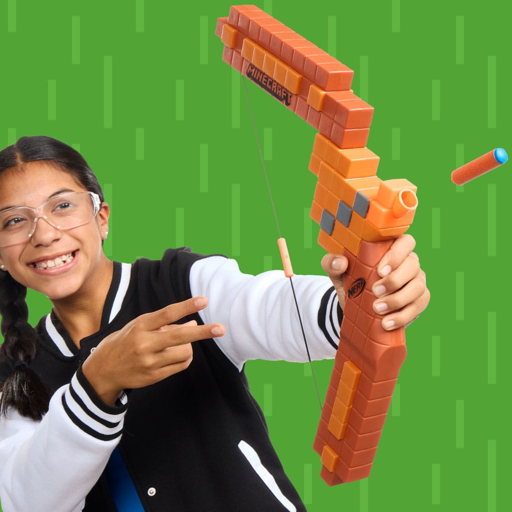 Minecraft NERF Bogen mit Dart-Abschuss