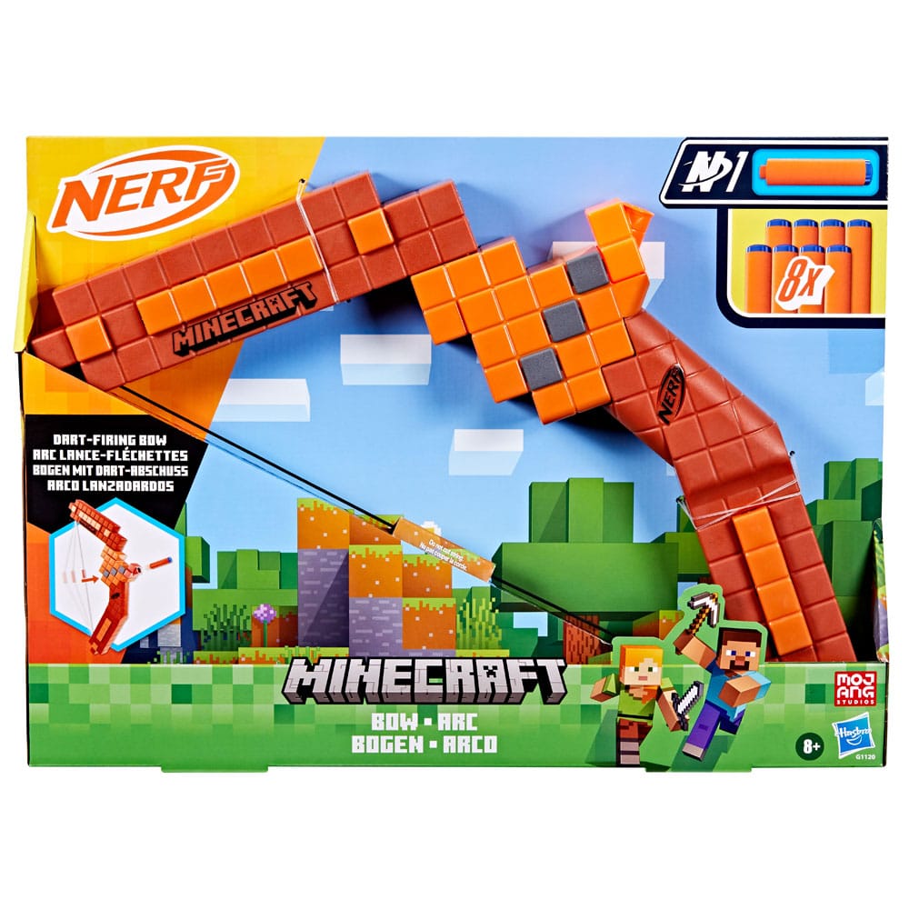 Minecraft NERF Bogen mit Dart-Abschuss