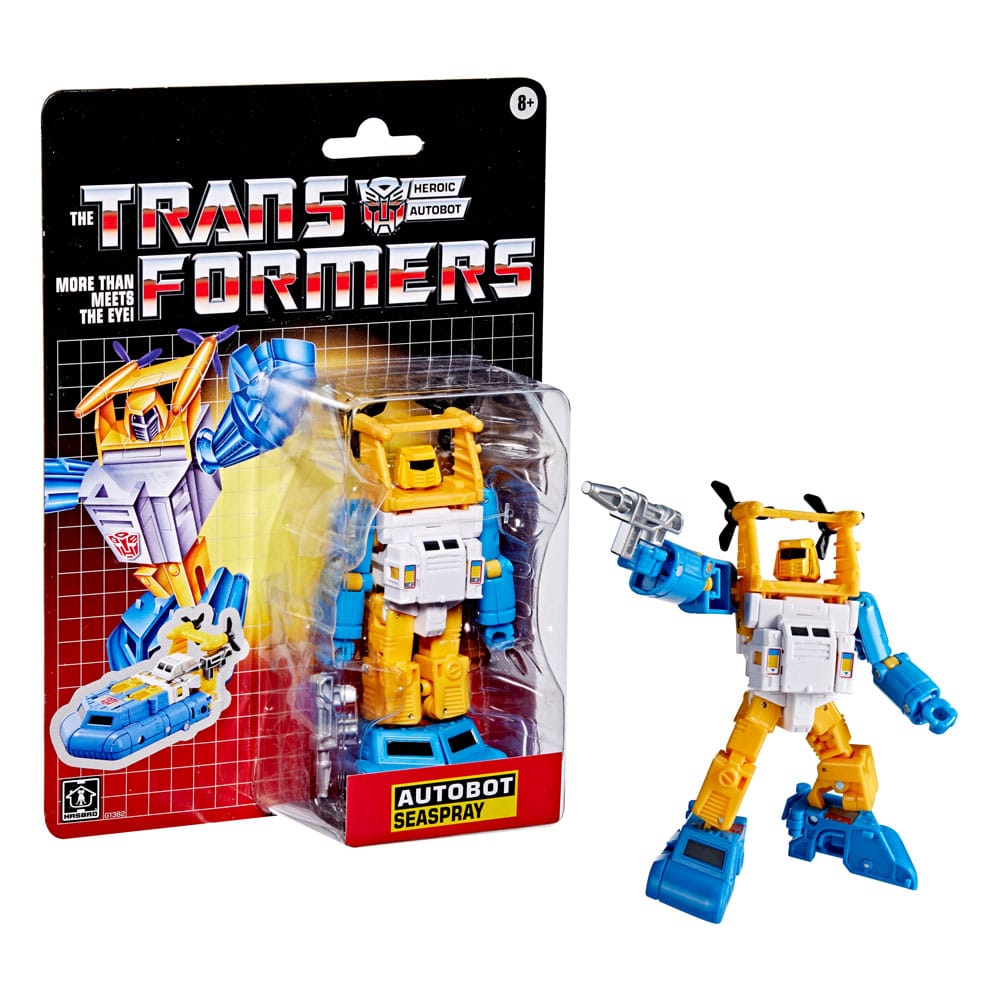 The Transformers Retro G1 Actionfigur Autobot Seaspray 13 cm