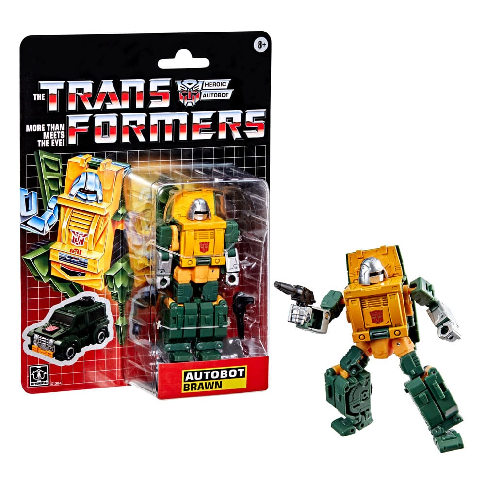 The Transformers Retro G1 Actionfigur Autobot Brawn 13 cm