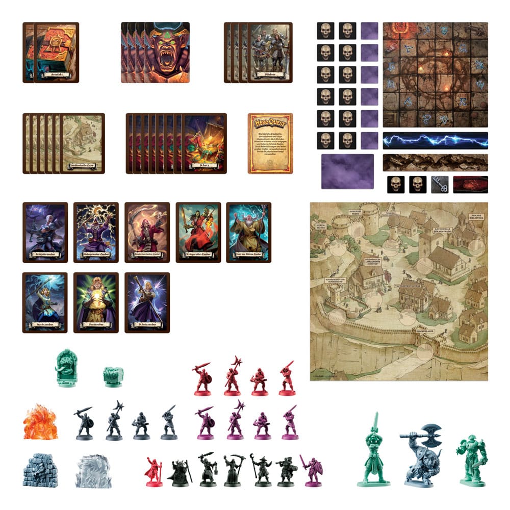 HeroQuest Brettspiel-Erweiterung Morcars Magier Abenteuerpack *Deutsche Version*